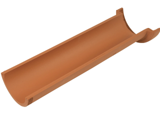 Hepworth CP2/1 Clay Channel Pipe 100x600mm
