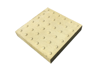 Tactile Paving Slab Buff 450x450x50mm