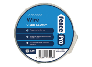 Wire Coil Galv 1/2kg :16swg/1.6mm