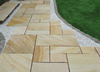 Global Stone Sandstone Paving Mint 855x570mm