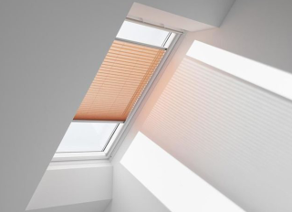 VELUX FHL MK06 1267S Pleated bl., Burned orange