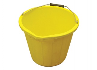 Faithfull Yellow Bucket 15L (3gal)