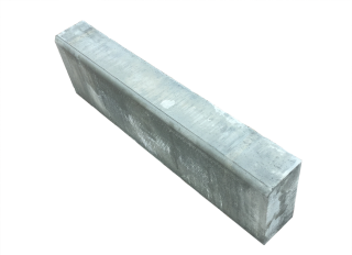 Kerb Straight Bullnose 125x255x914mm BN2