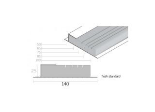 Dacatie Supafix Multicloser Cavity Closer Width 50-100mmx2.4m