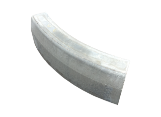 BS Radius Kerb 125x255mm HB 3m External