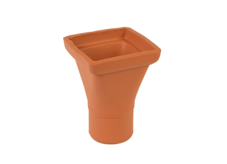 Hepworth SH1 Clay Hopper Plain 100mm