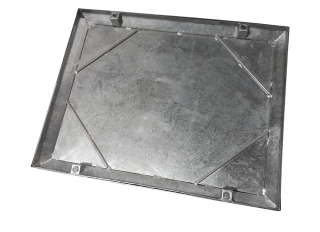 Wrekin MHCF 10T Galv Steel Rec Tray Rub Seal 600x450mm