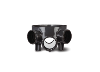 Polypipe UG437 170mm High Access Chamber Shallow Base 320mm Dia