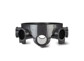 Polypipe UG440 220mm High Inspection Chamber Base Dia 460mm