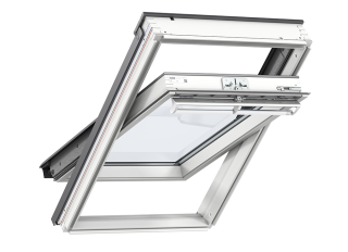 VELUX Centre Pivot White Painted 78x98cm GGL MK04 2070