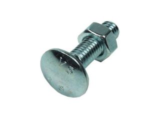 Hex Nut & Washer BZP M10 (Pack 10)