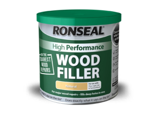 Ronseal High Performance Wood Filler White 550g