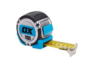 Ox Pro Heavy Duty Tape Measure Metric & Imperial 5m
