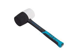 Ox Trade Fibreglass Handle Combi Rubber Mallet 680g (24oz)