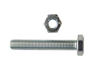 HT Set Screw Nut &Washer BZP M10x75mmm (Pack 4)