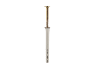 Timco Nylon Hammer Fixings 6.0x80mm (Bag of 80)