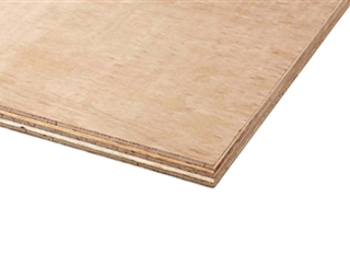 12x2440x1220mm H/wood Ply (Red Label) B/BB EN314-2 EN636-2 CE2