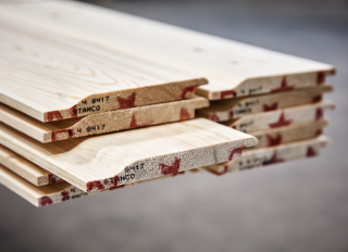 14x119mm (Nom 19x125mm) Redwood Shiplap Rebated Vth