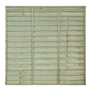 Grange Superior Lap 1.8m Pressure treated Green