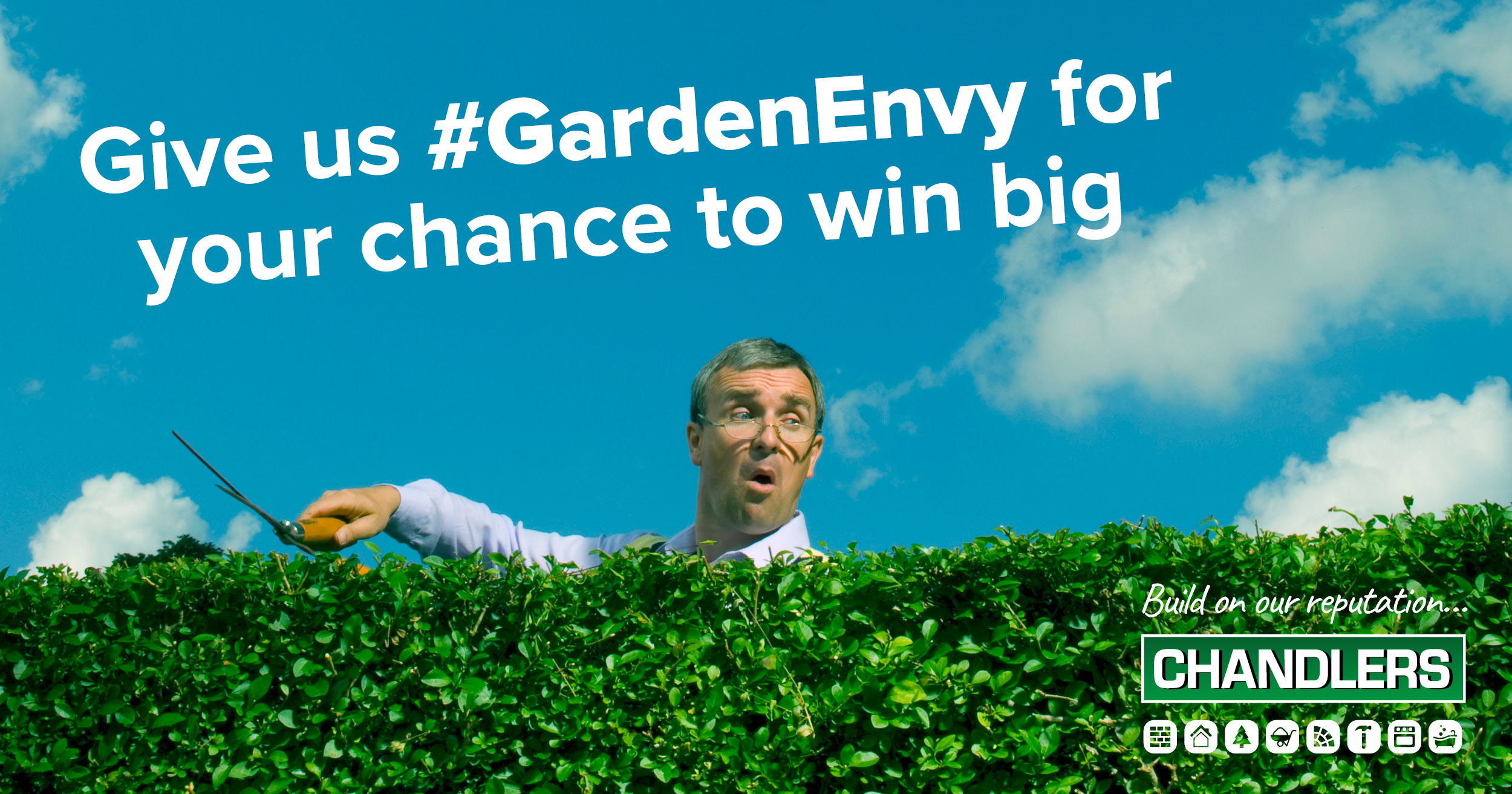 Give us #GardenEnvy for your chance to win hot tub hire & more!